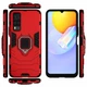 Противоударный чехол Vivo Y53s (подставка кольцо) Red (30751-2D) - изображение 3
