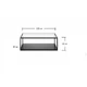 Столик журнальний, кавовий GoodsMetall у стилі Лофт 1100х600х350 ЖС127 - зображення 3