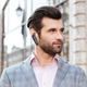 Bluetooth гарнітура BOROFONE BC33 Basic business Чорний - зображення 5
