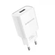 Сетевое зарядное устройство Borofone BA20A, кабель USB to Type-C, 1USB, 2.1A, Black - изображение 3