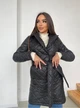 Женское пальто демисезонное стеганое короткое KML 0029 L (46-48) Черный (К - 0029/1 B) - изображение 3