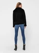 Куртка ONLY ONLDIANA BONDED AVIATOR JACKET CC OTW L Черный 15205618-Black - изображение 2