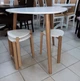 Табуретка кухонна Скіф ТК-17-А білий+натуральний - зображення 4