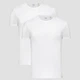 Набор футболок хлопковых длинных мужских 2 шт Levi`s Slim Crewneck Tee (2 Pack) 79541-0000 XXL Белых (5400816578598) - изображение 1