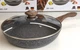 Сковородка с крышкой 24 см Benson с гранитным покрытием (BN-538) - изображение 2