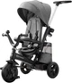 Rower trójkołowy Kinderkraft Easytwist Platinum Grey (KKRETWIGRY0000) (176375) - obraz 1