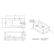 Каркас для ванни 170х70 см AM.PM W88A-170-070W-R X-Joy - изображение 2