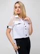 Комбинезон "Габриэль" (белый+черный) 48-50(L-XL) - изображение 6