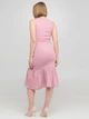 Кэжуал платье однотонное Glamorous K180418-60 M (37926M) Розовый - изображение 2
