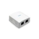 Компьютерная розетка Cablexpert RJ45x2 FTP, cat.6 (NCAC-2F6-01) - изображение 1
