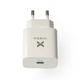 Зарядний пристрій Vinga PD Type-C 20W Charger white (VWCPDC) - зображення 2