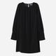 Платье короткое осеннее женское H&M 0663567 36 Черное (KAY2000001311219) - изображение 1