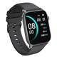 Умные мужские и женские смарт часы SMART WATCH Hoco Y3 Чёрные фитнес браслет с шагомером и трекингом измерение пульса ответ на звонки IP68 защита (49107) - изображение 2