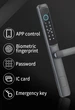 Умный замок Qleung S617 Black Waterproof - изображение 7