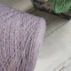 Пряжа твід меринос з шовком art Silante 750 м на 100 г бузковий - зображення 2