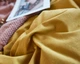 Постільна білизна Love You Варена бавовна Гірчиця-Антрацит двостороння Євро (A-023171) - зображення 2