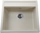 Кухонная мойка гранит GLOBUS LUX Volta 570x510 слоновая кость - изображение 1