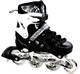 Раздвижные ролики - коньки 34-37 Scale Sports Black (2в1) - изображение 3