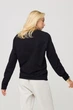 Світшот жіночий oversize /no flis/ S Чорний (BSWB30097) - изображение 4