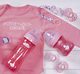 Дитяча антиколькова пляшечка для годування Nuvita Mimic Cool 330 мл Рожева (NV6052PINK) - зображення 10