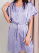 Халат BARWA garments 0242 S/L Лиловый (2110002429117) - изображение 3