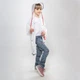 Дождевик для девочек, Плащ от дождя детский Love Rain (4-5 лет) Белый S Рост 90-110см - изображение 4