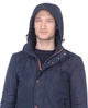 Куртка SNOWIMAGE парка планка на кнопках 48 синій SICM-N453 - изображение 3