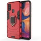 Чехол Iron Ring для Samsung Galaxy M21 / M215 бронированный бампер Броня Red - изображение 5