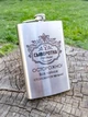 Фляга з гравіюванням Hip Flask Сироватка правди, 10 унц HF002 - зображення 2