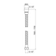 Шланг Lidz Niagara 06 1,5-1,7 м LDNIA06CRM35454 Chrome - изображение 2