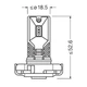 Автолампа Osram світлодіодна (OS 2604CW) - зображення 2