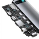 Перехідник Hub 11в1 Baseus Metal Gleam Series Type-C зовнішній адаптер хаб для ноутбука MacBook концентратор - зображення 6
