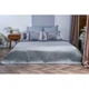Покрывало РУНО VeLour 220х240 см, серый (330.55_Grey) - изображение 4