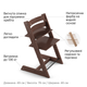 Набор Stokke Tripp Trapp Newborn Стульчик и кресло для новорожденных Walnut&nbsp;Brown (k.100106.52) - изображение 5