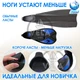 Спортивні ласти для плавання VelaSport Starfish (44/45) для дайвінгу, снорклінгу, басейну, підводного полювання із Закритою п'ятою Дитячі та дорослі Blue - зображення 3