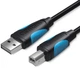 Кабель для принтера Vention USB A Male - B Male Print 3 м (VAS-A16-B300) - изображение 1