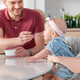 Текстиль для стульчика Stokke Baby Cushion Tripp Trapp от 6 до 18 месяцев Nordic Grey (496007) - изображение 7