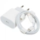 Быстрая зарядка для Apple iPhone Сетевое зарядное устройство 18W USB-C Power Adapter Type-C Кабель зарядки USB-C to Lightning Комплект - изображение 3