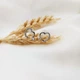 Серьги Xuping сердце 1*0,8см серебристые - изображение 1