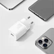Сетевое зарядное (СЗУ) Baseus Super Si Quick Charger 1C 30W (CCSUP-J) Белый - изображение 3