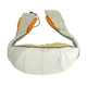 Массажёр роликовый для всего тела с подогревом 4 кнопки Shiatsu Massager of Neck Kneading Бежевый - изображение 8