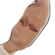Массажёр роликовый для всего тела с подогревом 4 кнопки Shiatsu Massager of Neck Kneading Бежевый - изображение 12