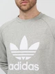 Свитшот Adidas Trefoil Crew H06650 S Medium Grey Heather (4064055124001) - изображение 4
