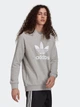 Свитшот Adidas Trefoil Crew H06650 S Medium Grey Heather (4064055124001) - изображение 7