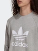 Свитшот Adidas Trefoil Crew H06650 S Medium Grey Heather (4064055124001) - изображение 8