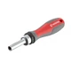 Викрутка реверсивна INTERTOOL VT-3361 Набір насадок 57 шт - зображення 3
