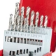 Набір свердел по металу HSS 19 шт (1.0-10.0) INTERTOOL SD-0119 - зображення 4