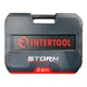 Набор инструментов 111 ед. INTERTOOL 1/2 "& 1/4" Cr-V автонабор в кейсе - изображение 7