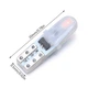 Светодиодная лампа в приборную панель Т5 Т5 (W1,2W W2x2,6d) 2 SMD 3014 12V Красная Autoexpect (15630) - изображение 3