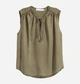 Блузка женская H&M 0505091 32 Хаки (KAY2000001303672) - изображение 1